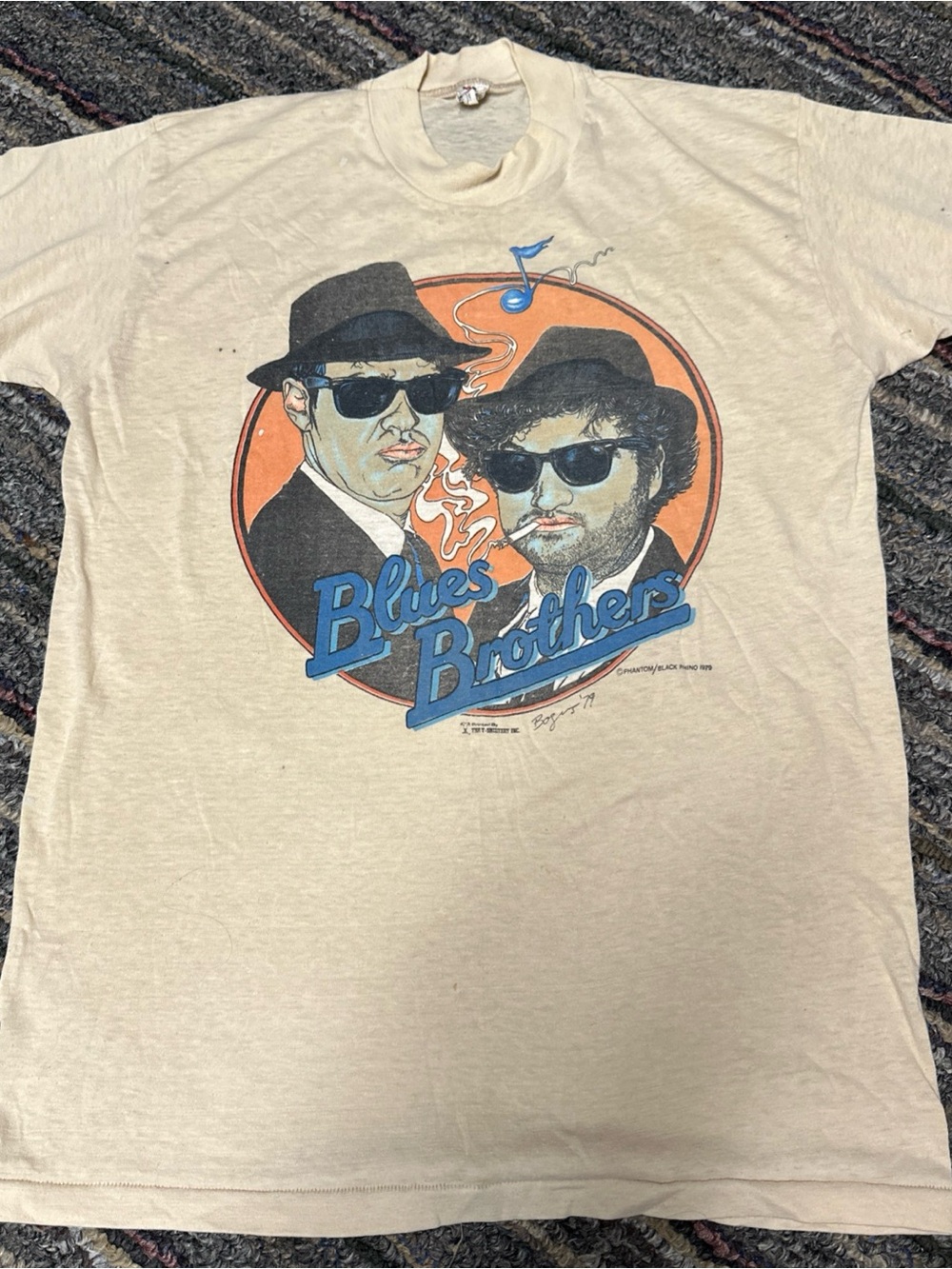 Vintage The Blues Brothers Jake And Elwood 1979 T/shirt Sz L